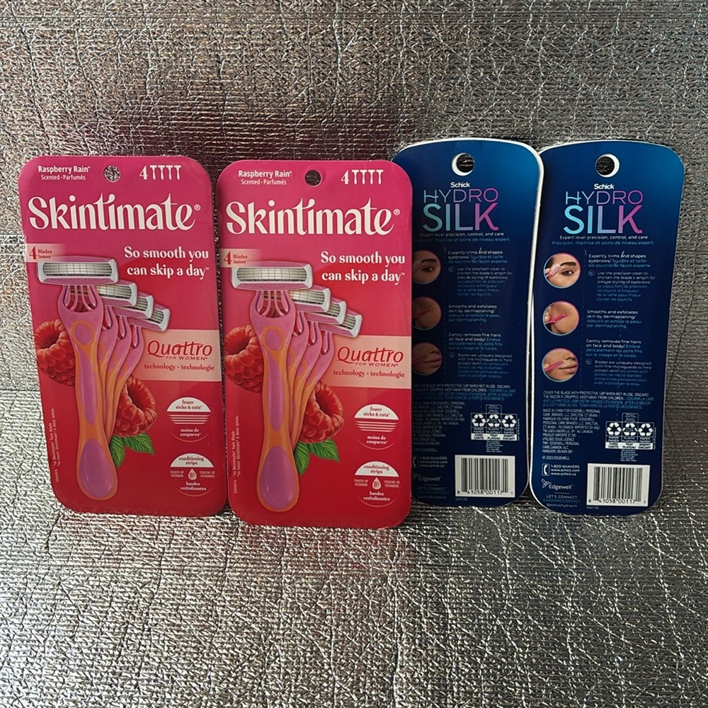 Skintimate Razors & Schick Bundle